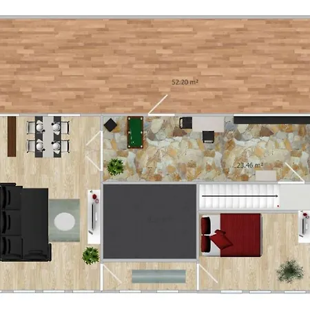 Design-penthouse In Toplage! Apartment *